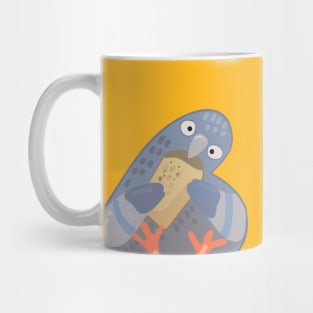 Dove with bread Mug